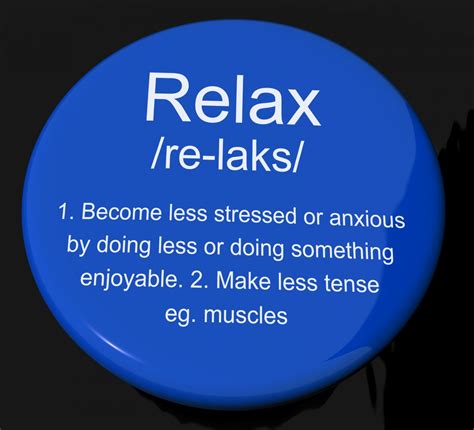 relax meaning.